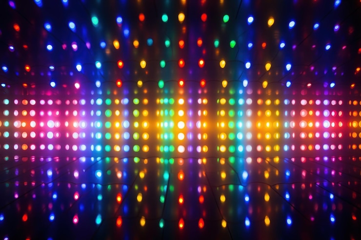 Photo led dot background backgrounds light led