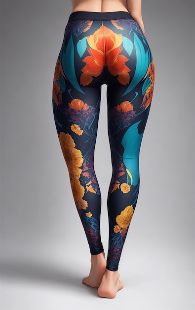 Leggings da donna con fantasia