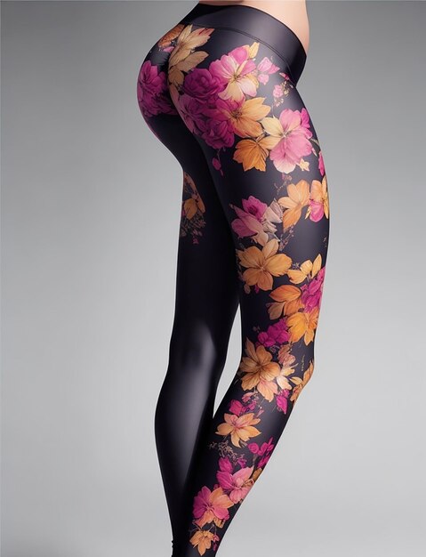 Leggings da donna con fantasia