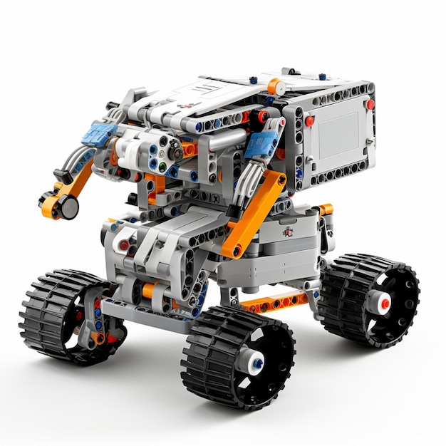 Lego Mindstorms NXT con sfondo bianco di alta qualità