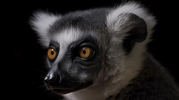 lemuri animali carini da vicino