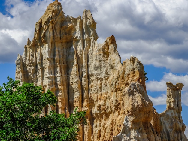 Les Orgues d´Ille sur Tet, formazioni calcaree, Linguadoca-Rossiglione, Francia