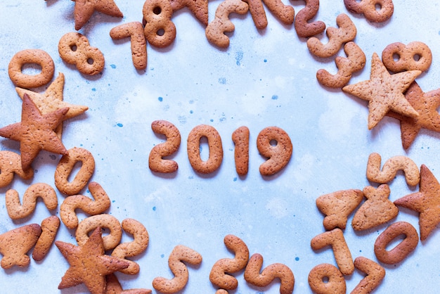 Lettere 2019 Buon Natale biscotti di panpepato