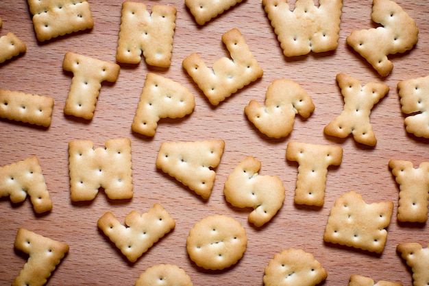 Lettere di biscotti