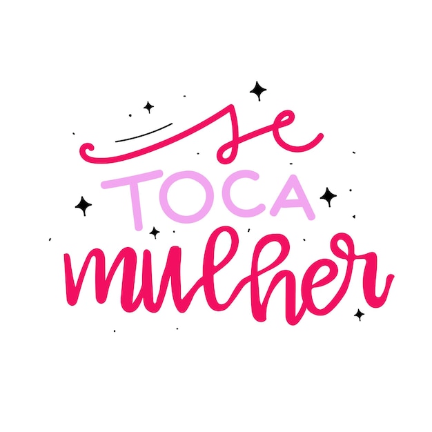 Lettere portoghesi rosa di ottobre