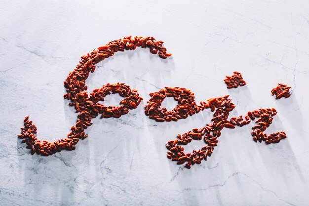 lettering goji