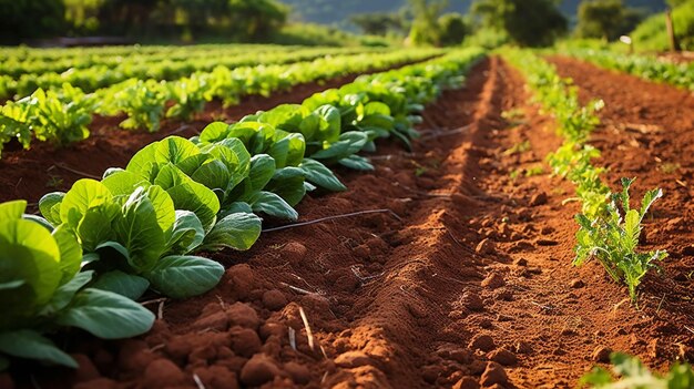 letti di giardino sollevati ad alta definizione hd immagine fotografica creativa