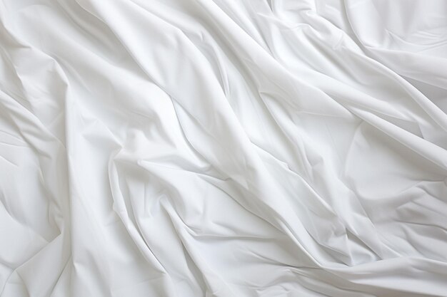 letto bianco arafed con un cuscino bianco e un cuscino bianco ai generativo