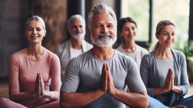 Lezione di yoga