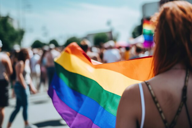 LGBT Pride parata generativa ai