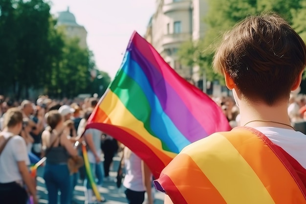 LGBT Pride parata generativa ai