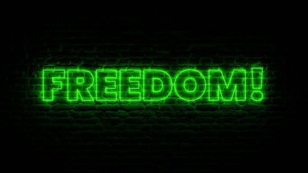 Libertà al neon verde!