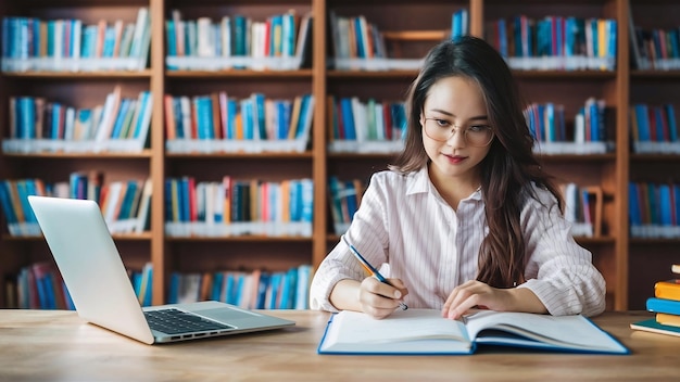 Libri conceptuali per l'istruzione e portatile in biblioteca