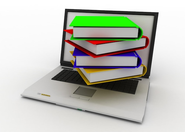 Libri dal laptop