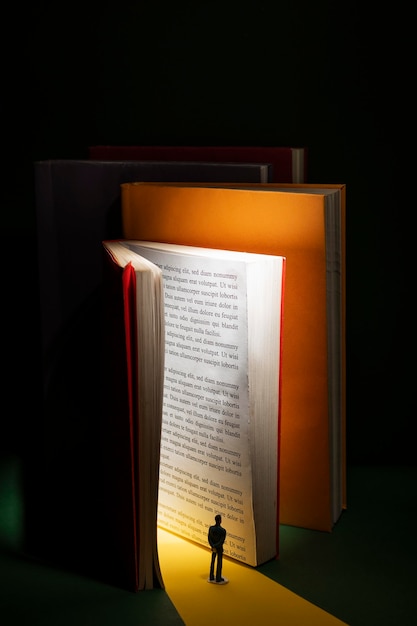 Libri e fantasia still life