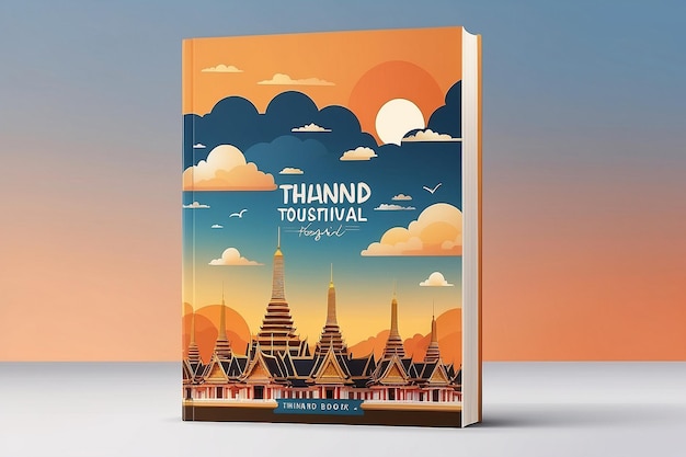 Libro di copertina Thailandia architettura turismo festival design sul cloud