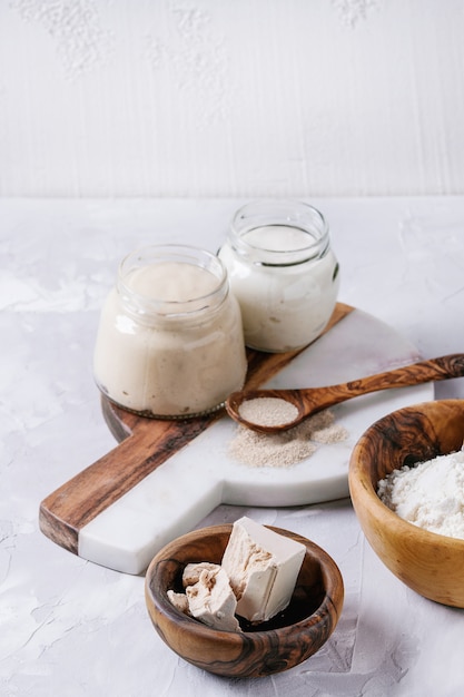 Lievito madre per cuocere il pane