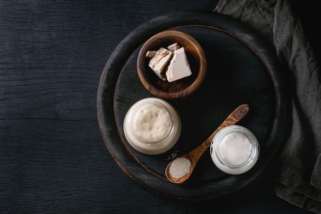 Lievito naturale per cuocere il pane