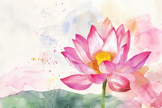 Lili d'acqua rosa bianco o fiore di loto nello stagno