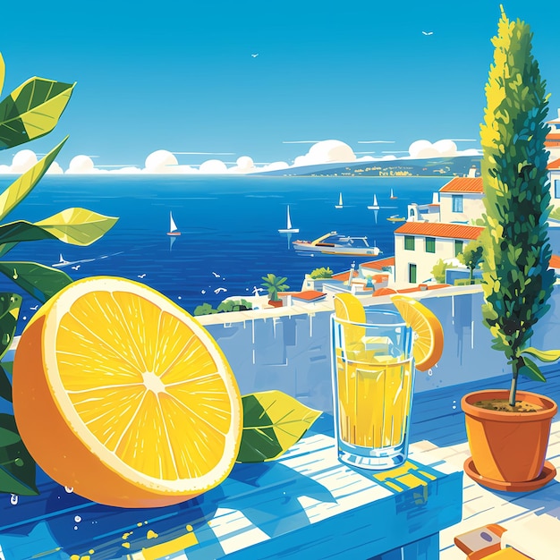 Limonata al mare Una vacanza rilassante