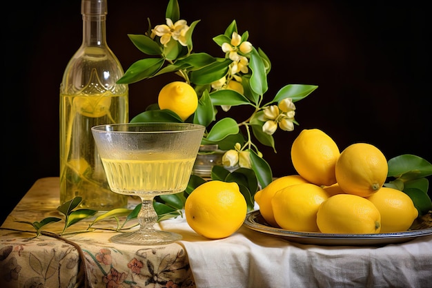 Limoncello II bevanda italiana