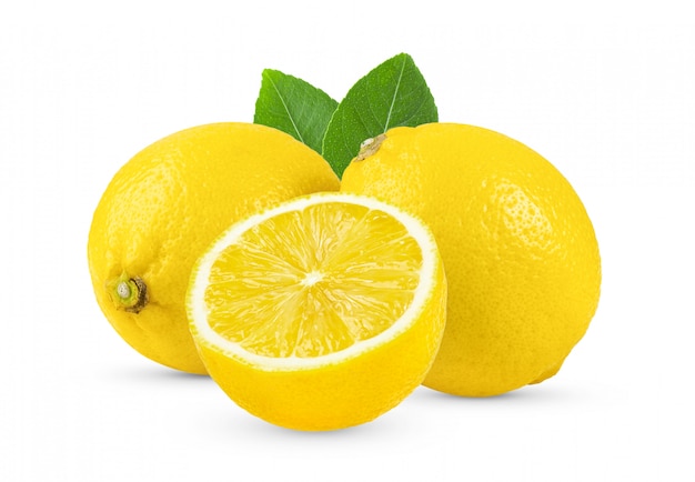 Limone con foglia