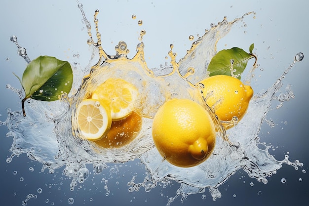 Limoni e un po' d'acqua.