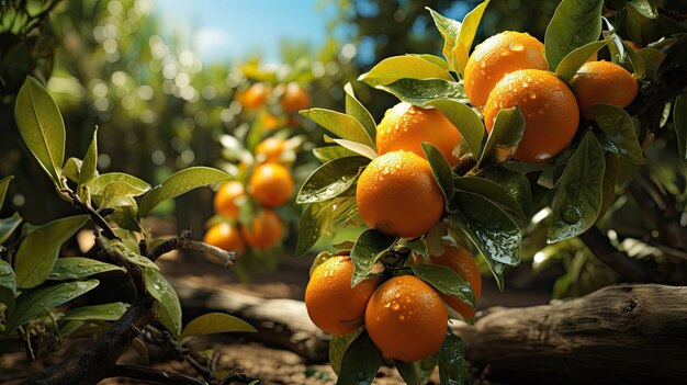 Limoni gialli freschi naturali sui rami Concetto di alimenti ecologici naturali e salutari e agricoltura