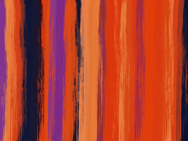 Linea colorata pennello sfondo astratto arancione