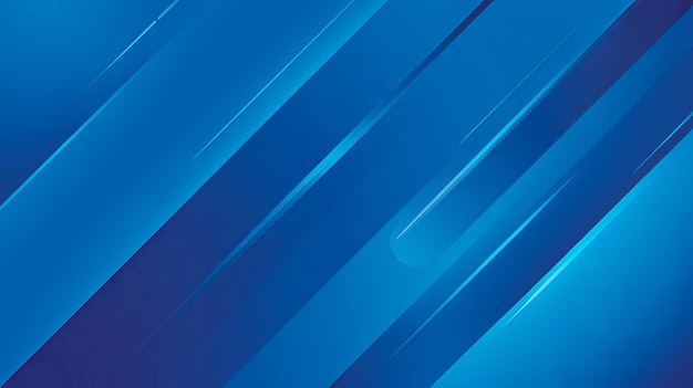 Linee blu astratte con effetto gradiente