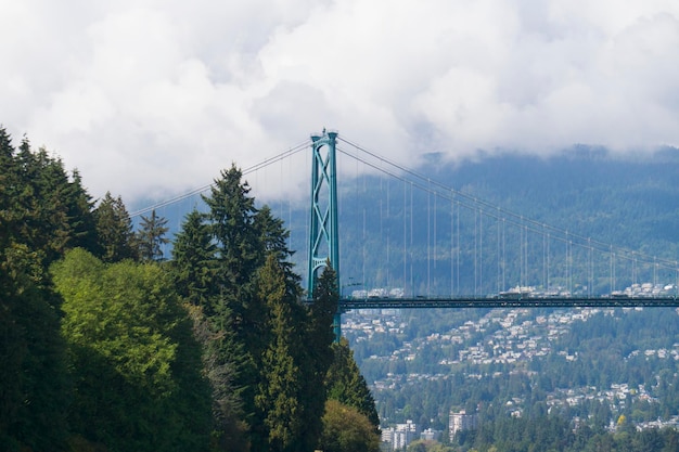 Lion's Gate Bridge a Vancouver British Colombia