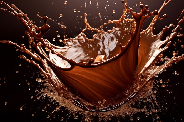 Liquido a spruzzo di cioccolato di cacao