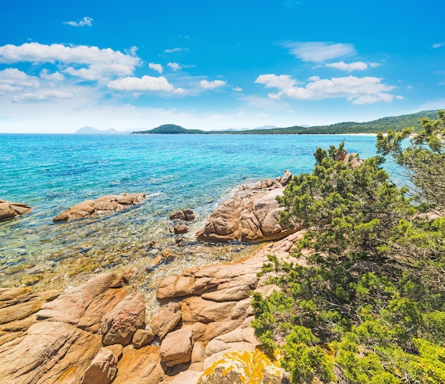 Liscia Ruja sotto le nuvole Sardegna