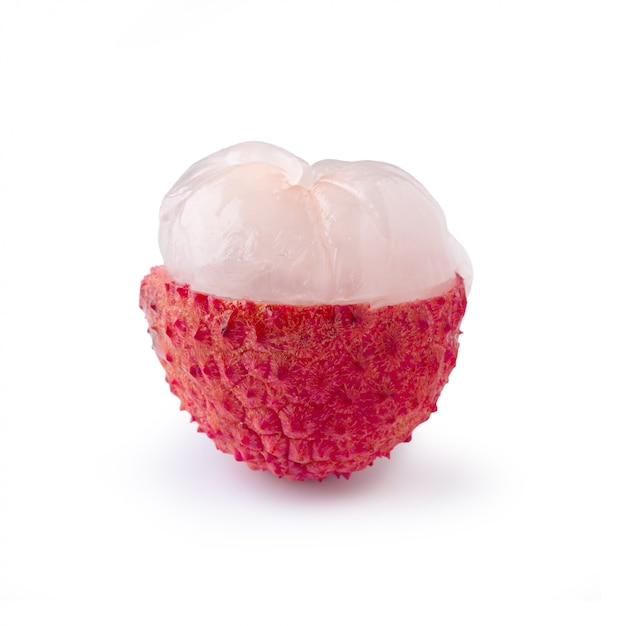 Litchi freschi isolati