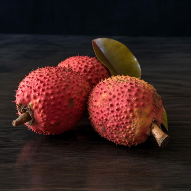 Litchi maturi