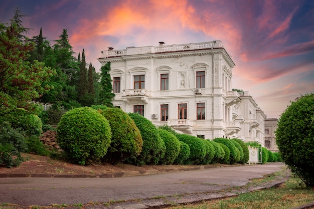 Livadia, Crimea - 5 giugno 2021. Livadia Palace e dintorni.