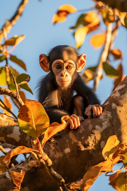 lo scimpanzé pan troglodytes noto anche come lo scimpanzé comune scimpanzé robusto o semplicemente chim