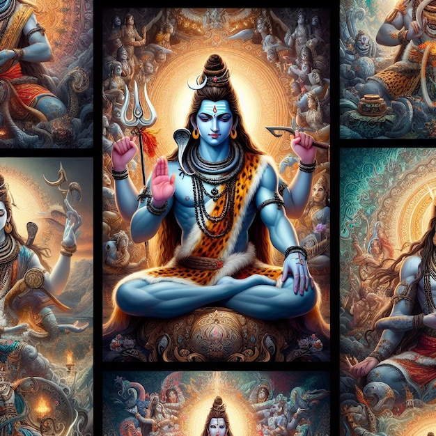 Lo sfondo dell'immagine di Lord Mahadev Mahadeva