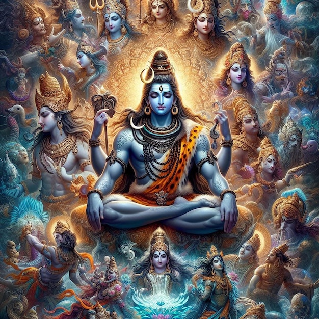 Lo sfondo dell'immagine di Lord Mahadev Mahadeva