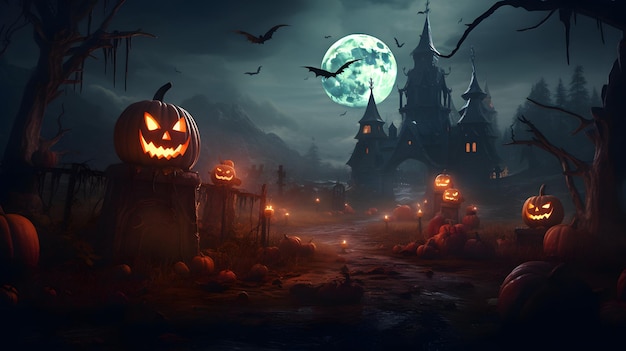 Lo sfondo di Halloween