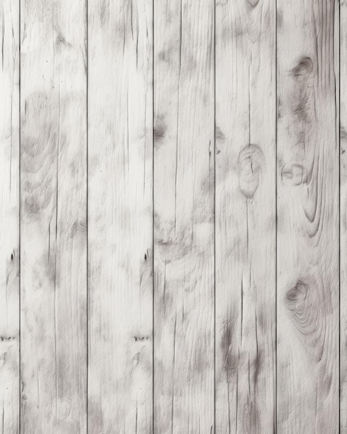 Lo sfondo è costituito da tavole di legno bianche con una texture IA generativa