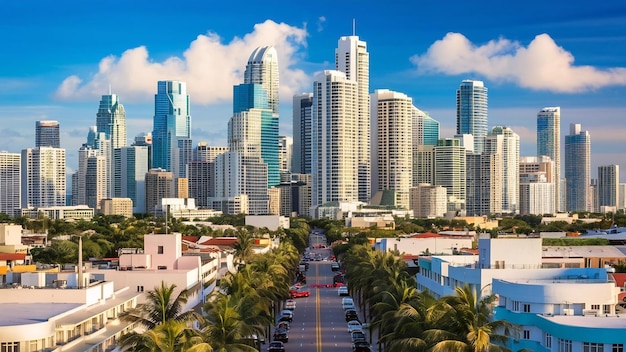 Lo skyline di Miami