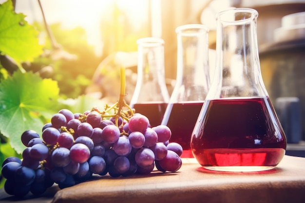 Lo spazio perfetto per l'invecchiamento della cantina. Intelligenza artificiale generativa di vini deliziosi