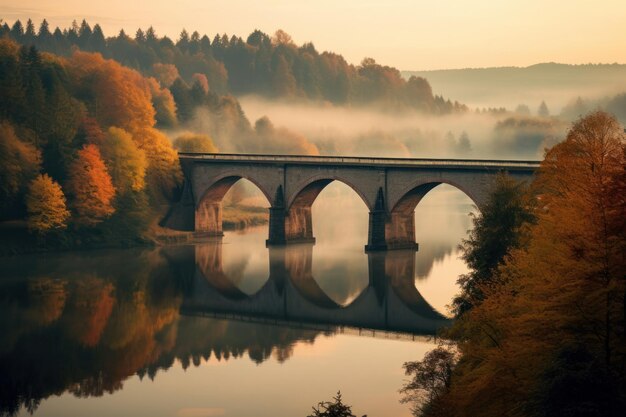 Lo splendido paesaggio di Rakotzbrucke, in Germania.