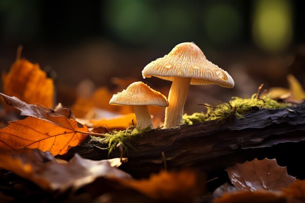 Lo splendore dell'autunno e la tela di colori della natura