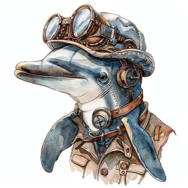 Lo stile Dolphin steampunk