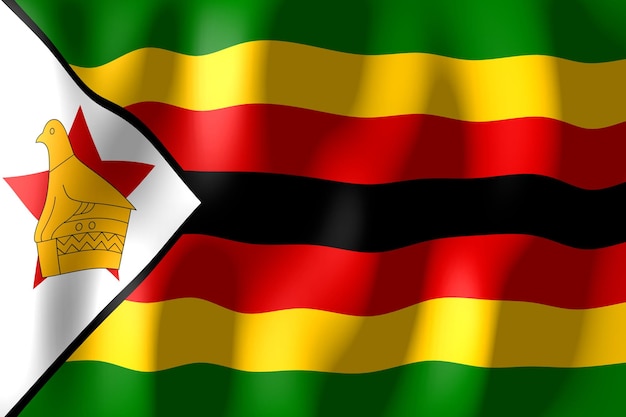 Lo Zimbabwe ha increspato la bandiera del paese