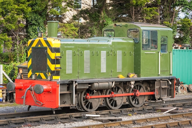 locomotiva diesel vintage Goodsyard circa il 1960