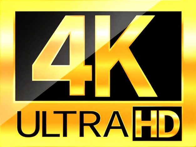 Logo 4k ultra hd