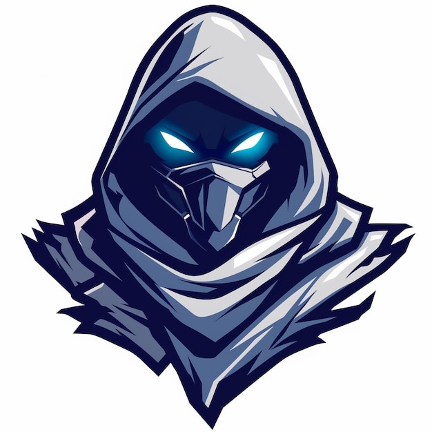 Logo avatar di gioco per uno streamer di gioco o un canale di blogger